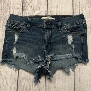Abercrombie Fitch Womens 00 Jean Shorts